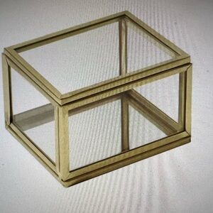 Ettika Gold-Tone Mini Ring Box NWT